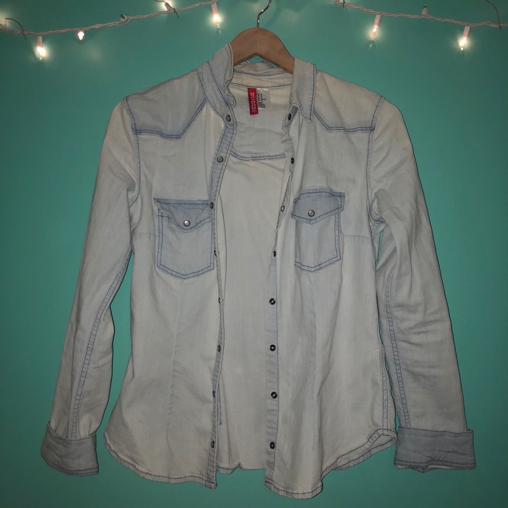 Button Up Denim Jacket